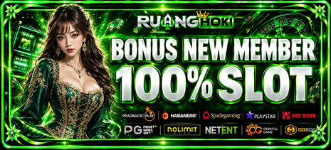 Promo BONUS NEW MEMBER 100%
