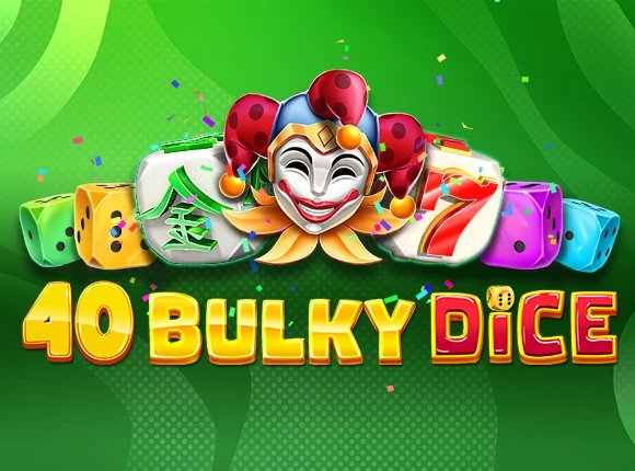 40 Bulky Dice Golden Coins Link-AMUSNET