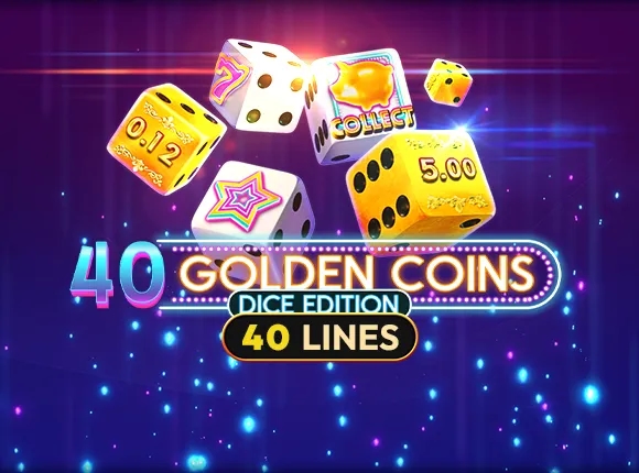 40 Golden Coins Dice Edition-AMUSNET