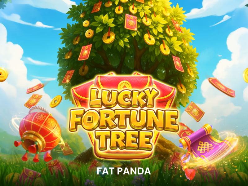 Lucky Fortune Tree-Fat Panda